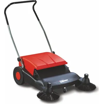 Zametací stroj Stolzenberg Twinner 800 ruční zametací stroj do 1.000 m², 2 boční kartáče a 1 zametací válec