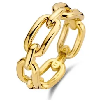 Prsten Zlacený prsten TI SENTO Články 12205SY/56