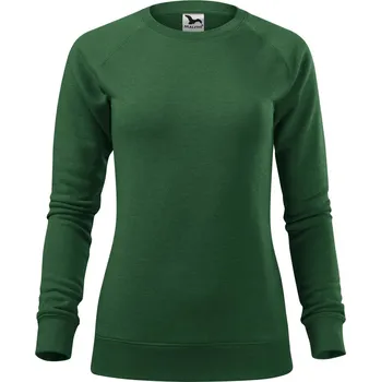 Dámský svetr Malfini Merger Dámská mikina 416 lahvově zelený melír XS