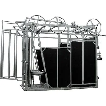 Chov hospodářského zvířete Fixační klec pro skot M0/M1/M3 Koš za fixačním čelem