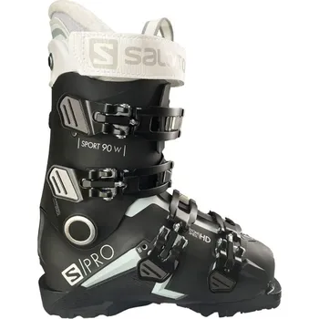 Sjezdové boty Salomon S/Pro Sport 90 W GW Velikost: MP 250-5 black/sterling blue/belluga 22/23