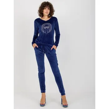 Dámská souprava s aplikací BETTINE kobaltově modrá