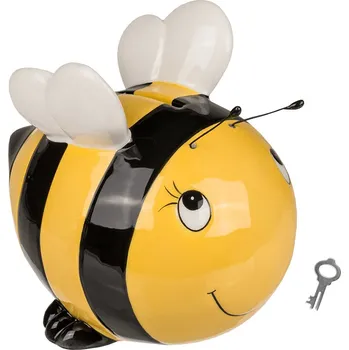 Žertovný předmět Keramická pokladnička včelka