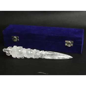 Přírodní kámen Phurba z křišťálu v dárkové kazetě (Indie) 455g