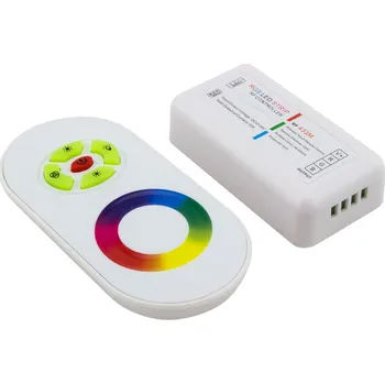 Příslušenství pro svítidlo FK technics Ovladač pro RGB LED pásky s DO (RF), 3x6A, 12/24V, RING TOUCH