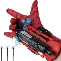 Dětská zbraň Spider-Man rukavice + šipky 3 ks