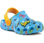 Coqui Little Frog Dětské sandály 8701 Lt. Blue/Lt. Orange 20/21