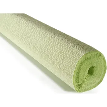 Krepový papír Cartotecnica Rossi Krepový papír role 180g (50 x 250cm) - světle zelená 566