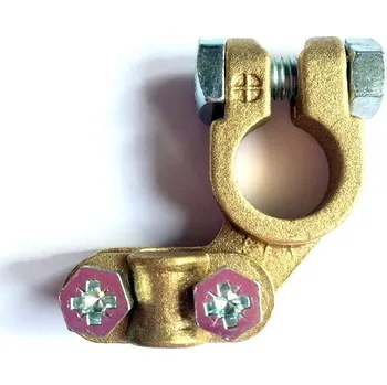 Startovací kabel Made in P.R.C. Svorka autobaterie mosaz nákladní plusová 23750 +