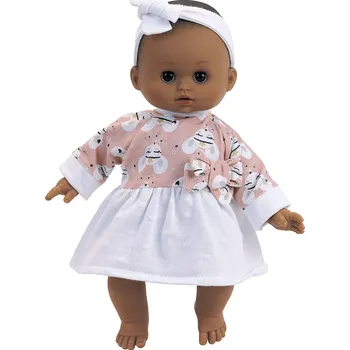 Dřevěná hračka Petitcollin Panenka 28 cm Petit Câlin Mayalys