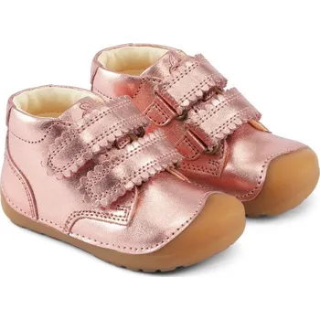 BUNDGAARD BAREFOOT dětská celoroční obuv - Petit Strap Blonde rose gold Velikost: 22