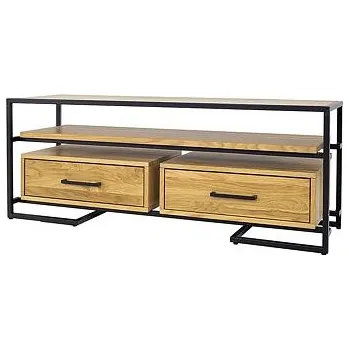 Obývací stěna TV stolek RV370 povrchová úprava dub DUB přírodní