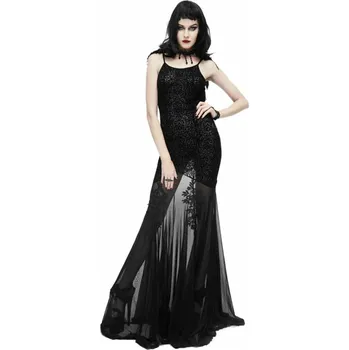 Dámské šaty šaty dámské DEVIL FASHION - Love Like Blood Floor Length Fishtail - 3XL-4XL