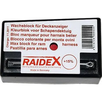 Chov hospodářského zvířete Značkovací křída do beraního postroje RAIDEX červená