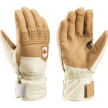 Módní doplněk rukavice Leki Rubic 3D, tan/off - vel. 7 114195