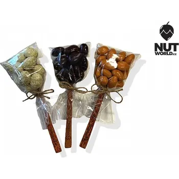 Nutworld.cz Sladké kokosové lžičky 60g Jakou dobrotu dáme: Mandle v karamelu a mořské soli