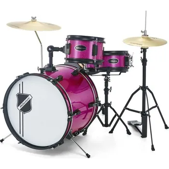 Bicí souprava Millenium Millenium Youngster Drum Set Pink Spkl dětské bici