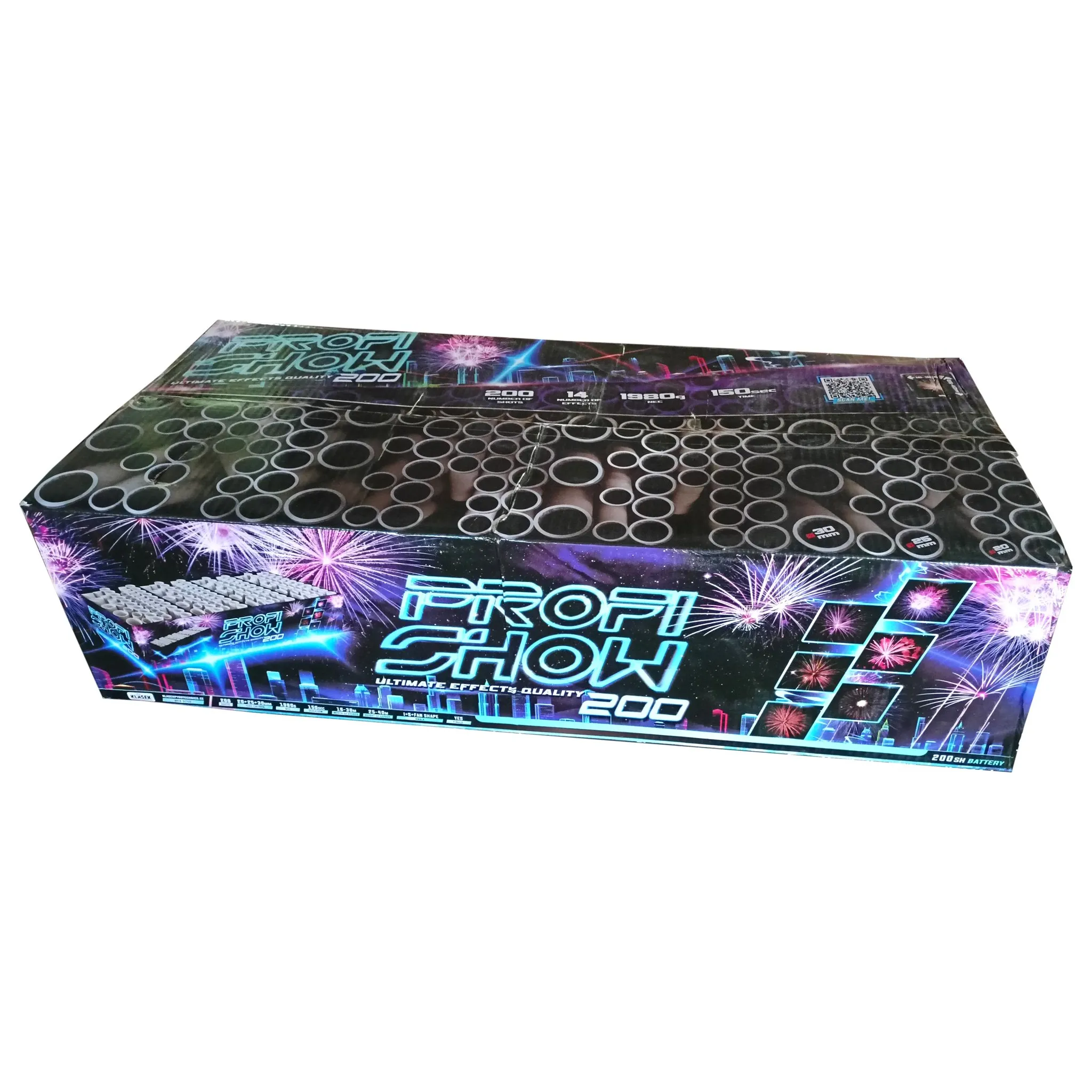 foto Zábavní pyrotechnika Klásek Pyrotechnics Fireworks Show 200 ran