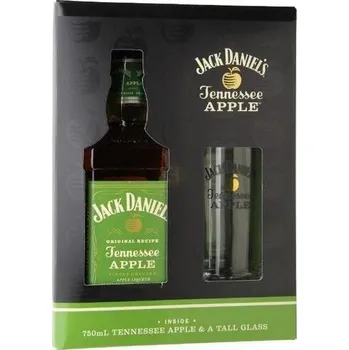 Likér Jack Daniels Apple 0,7l 35% + 1 long sklenice