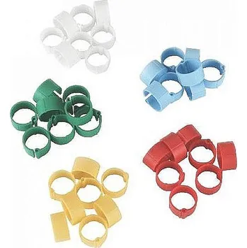 Chov hospodářského zvířete Kroužky zámkové pro drůbež 16 mm