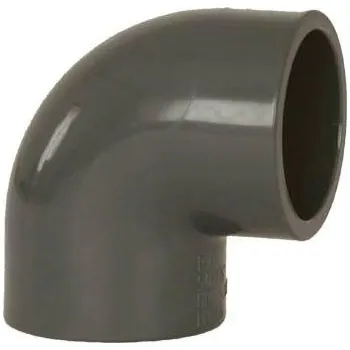 PVC tvarovka - Úhel 90° DN=200 mm, lepení / lepení