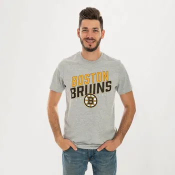 Pánské tričko Triko 47 Brand Echo Tee NHL Boston Bruins Velikost: M