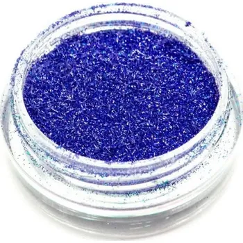 Brokát na zdobení nehtů - Tmavě modrý třpyt