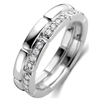 Prsten Prsten TI SENTO Články a zirkony 12271ZI/56