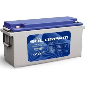 Záložní baterie Solarfam JDG12-150Ah