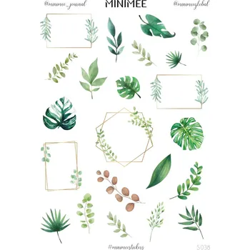 samolepka Samolepky MINIMEE - Listy