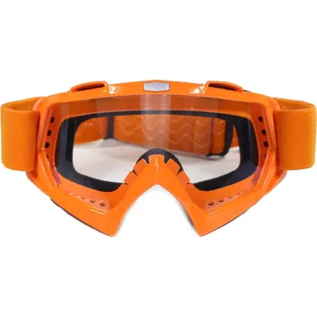 Motocyklové brýle Brýle pro motokros FTM-007 oranžové (Moto brýle minicross pitbike čtyřkolka)
