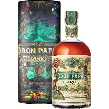 Don Papa Baroko Harvest tuba 40 % 0,7 l