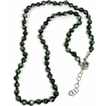 Náhrdelník Luxusní serafinitový náhrdelník 5 mm (AAA kvalita)
