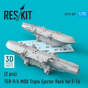 Plastikový model 1/72 TER-9/A MOD Triple Ejector Rack for F-16 (2x)