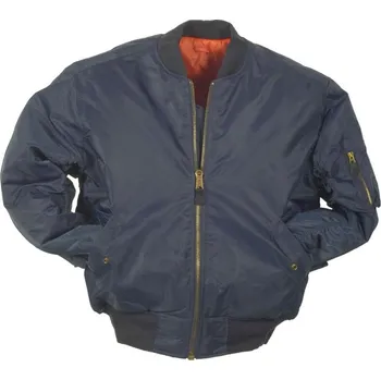Pánský bomber Bomber MA-1 - modrý Teesar (Pánské originální armádní a maskáčové oblečení - bomber, parka.&nbsp;Bunda "BOMBER" má u krku, v pase a na rukávech pružné elastické úplety.)