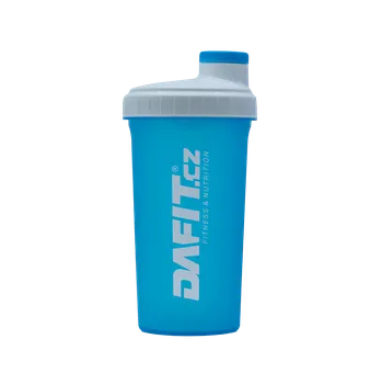 Dafit Šejkr 700 ml světle modro bílá, bílé logo