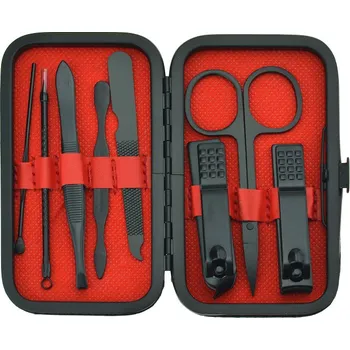 Nakida Profesionálně zpracovaná sada manikúry černá Nakida Profesionálně zpracovaná sada manikúry černá