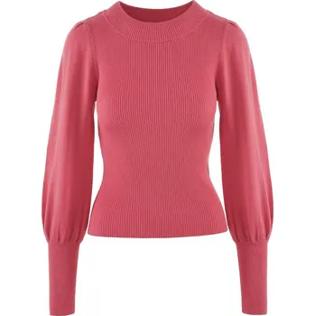 Dámský svetr ROSÉ ÚPLETOVÝ SVETR Jacqueline de Yong