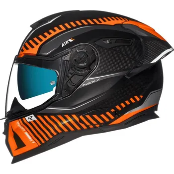 Helma na motorku Helma na moto NEXX SX.100R SKIDDER orange/black MT vel. 2XL