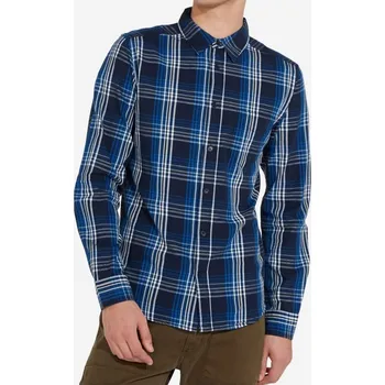Pánská košile WRANGLER® PÁNSKÁ KOŠILE S JEDNOU KAPSOU MODROČERNÁ L