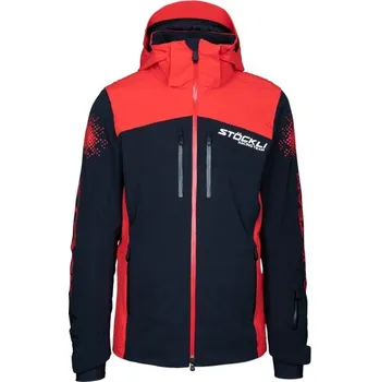 Stockli Skijacket WRT black-red lyžařská bunda pánská M