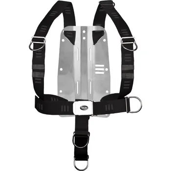 Kompenzátor vztlaku Postroj DIR TecLine + backplate MIDI 3mm nerez T15012-04