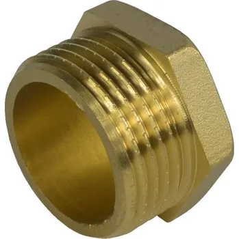 Fitinka Mosazná zátka 1/4"