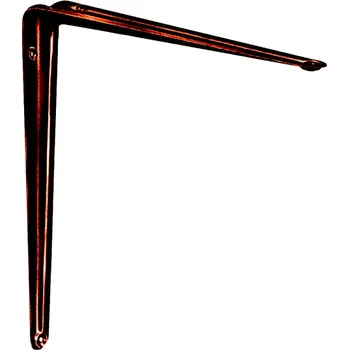 Držák na polici Element System Konzole Ina 250x200mm, 20 kg, hnědá