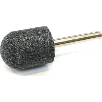 Brusný kotouč Brousící tělísko válcové zaoblené se stopkou - TYROLIT 436432 /32651 2015.0015/ - T52 - 20x25-6x40 mm