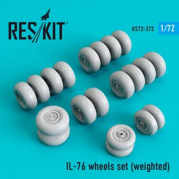 Plastikový model 1/72 IL-76 wheels set (weighted)