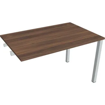 Kancelářský vozík HOBIS přídavný kancelářský stůl rovný - US 1200 R, ořech + doprava zdarma