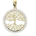 Zlatnictví Helios Přívěsek strom života se zirkony