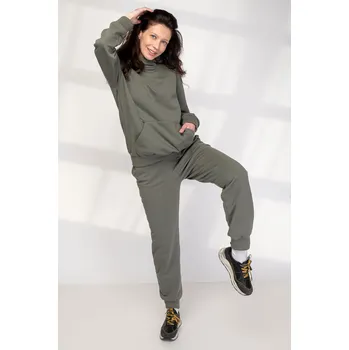 MAMBI Kojicí tepláková souprava Mia olivová Velikost: S