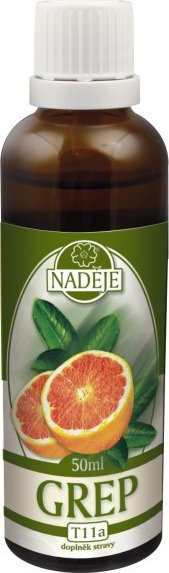 Naděje Grapefruit bylinná tinktura 50 ml